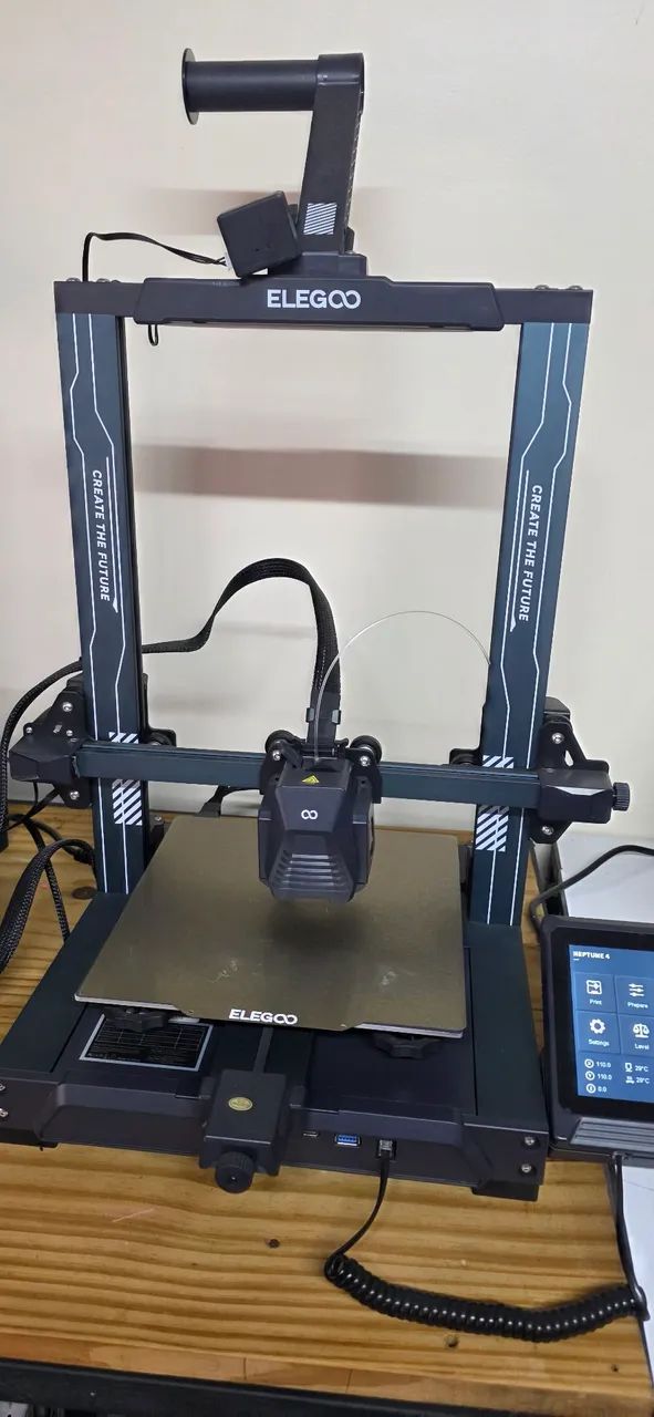 Elegoo Neptune 4 Klipper 3D Printer Fast Printing Everything Working.64529520227075120