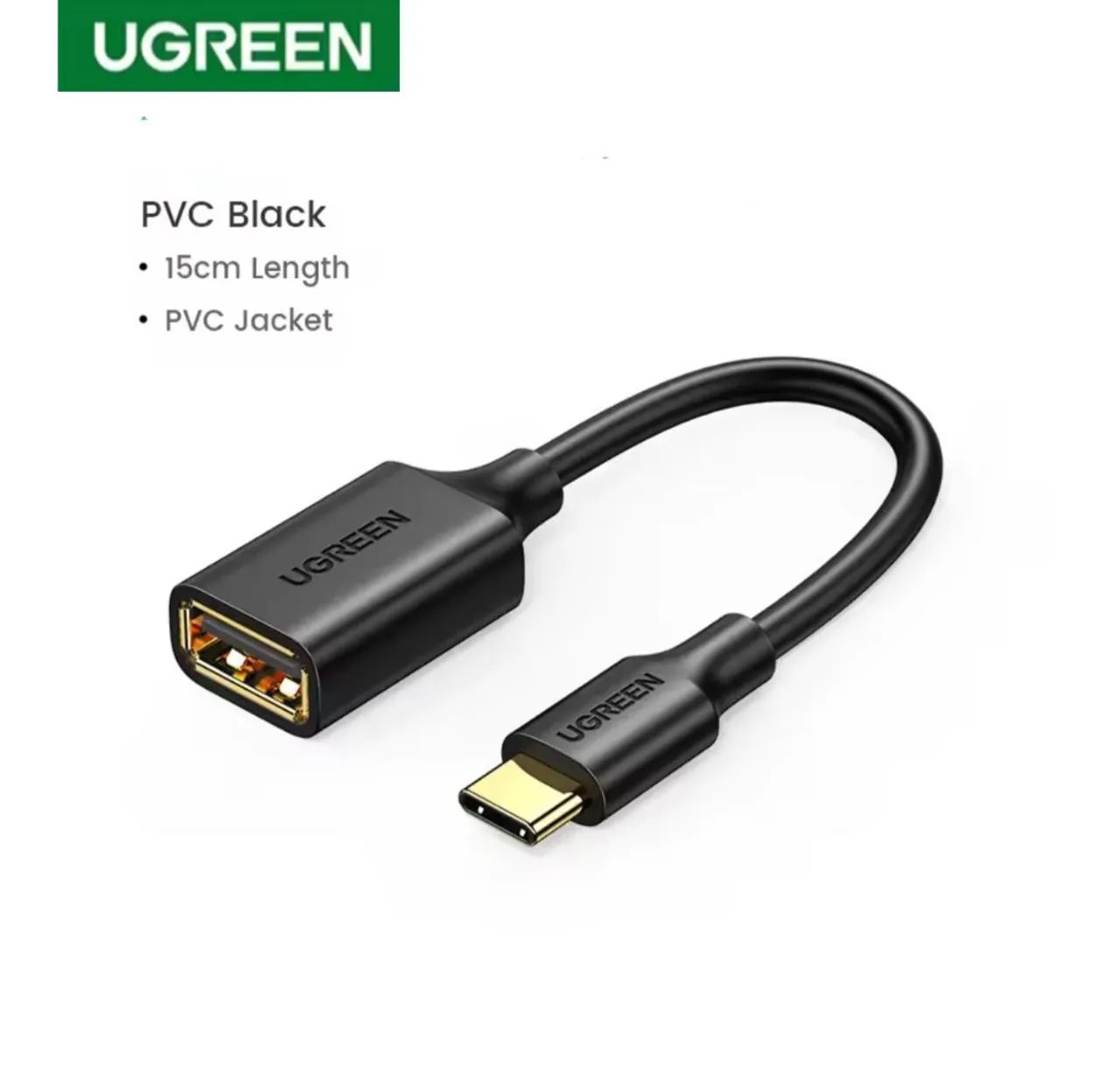 Cabo Adaptador OTG USB-A para USB-C UGREEN 3.0