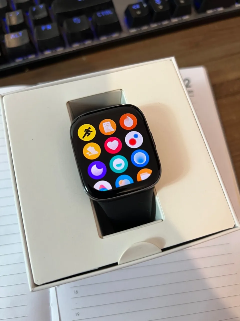 Redmi Watch 3 GPS + Tela AMOLED + 5ATM