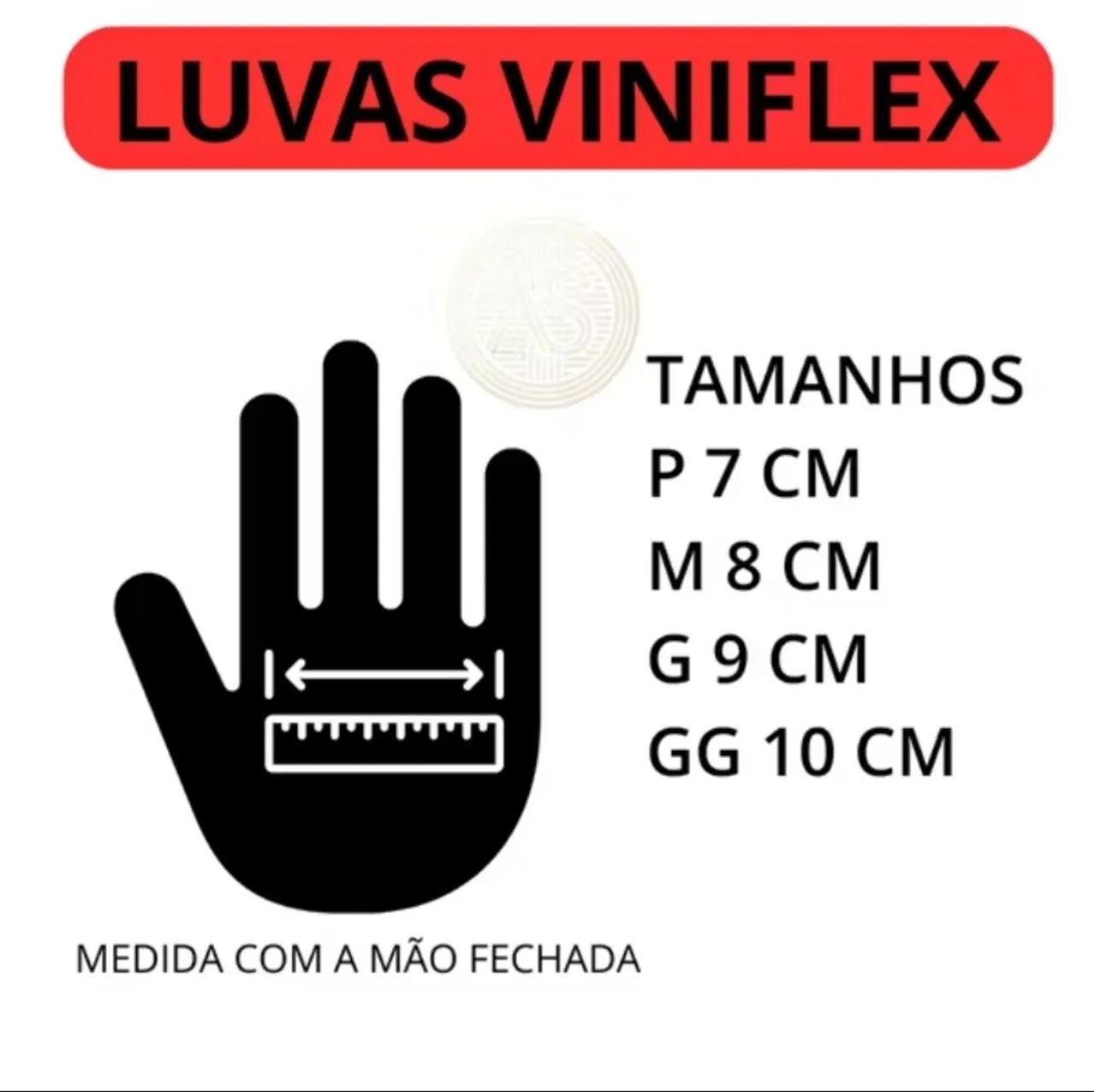Luvas Newflex descartável 100 unidades - Preta ou Transparente - Foto 4