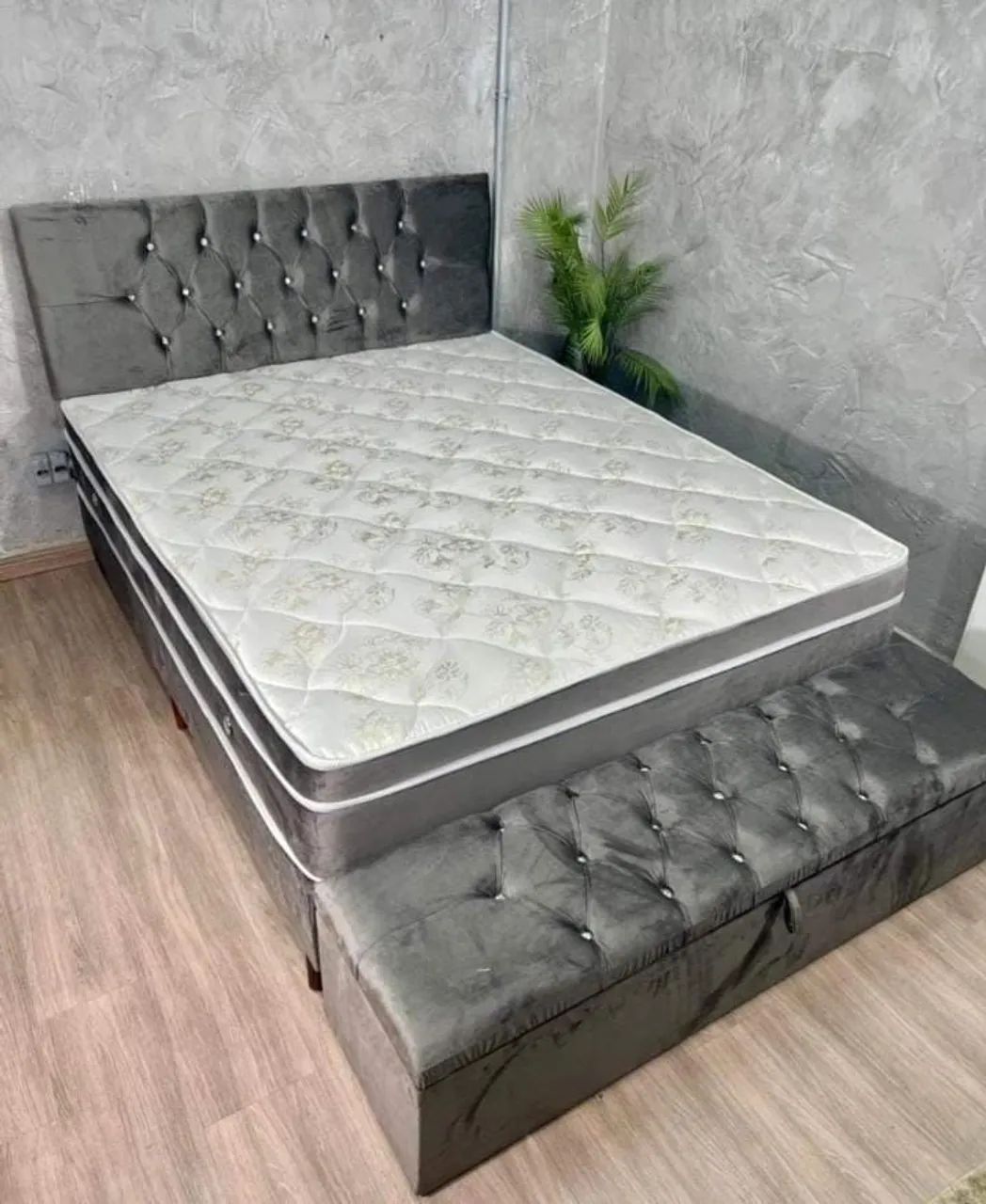 Promoção kit cama casal molas ensacadas  - Foto 3