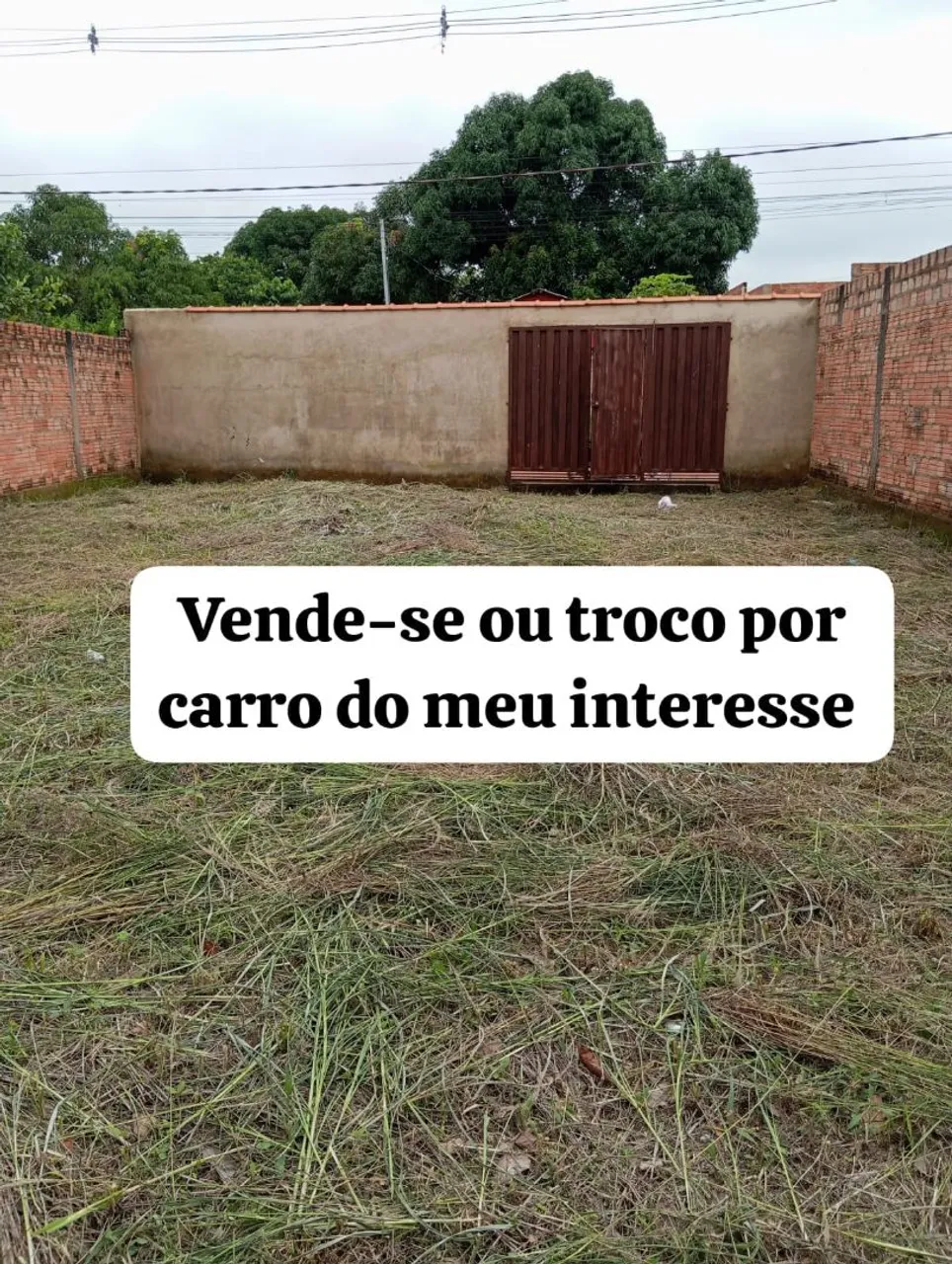 Vende-se este terreno ou troco por carro