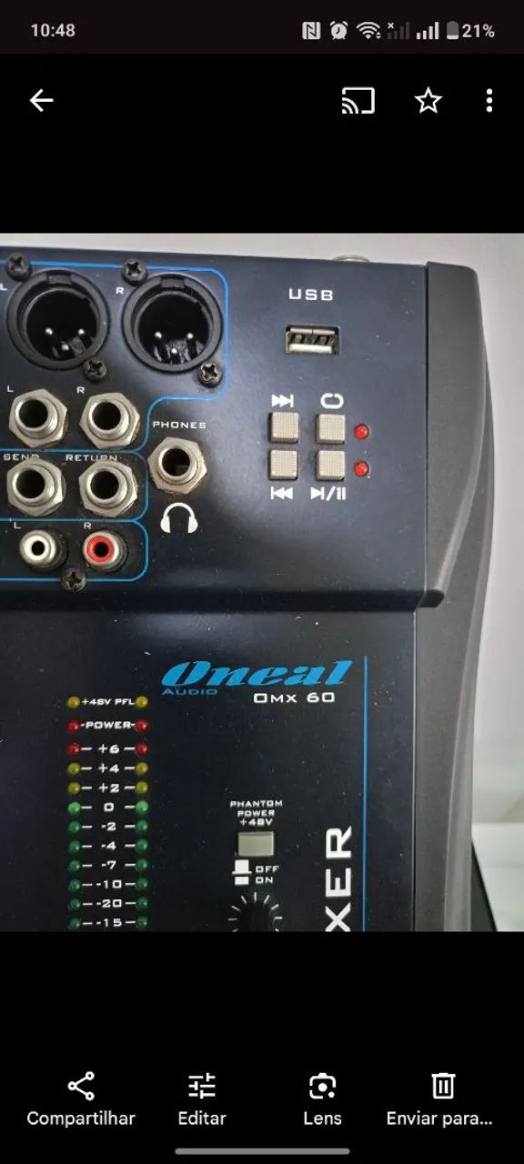 Mesa de Som Profissional ONeal - Foto 3