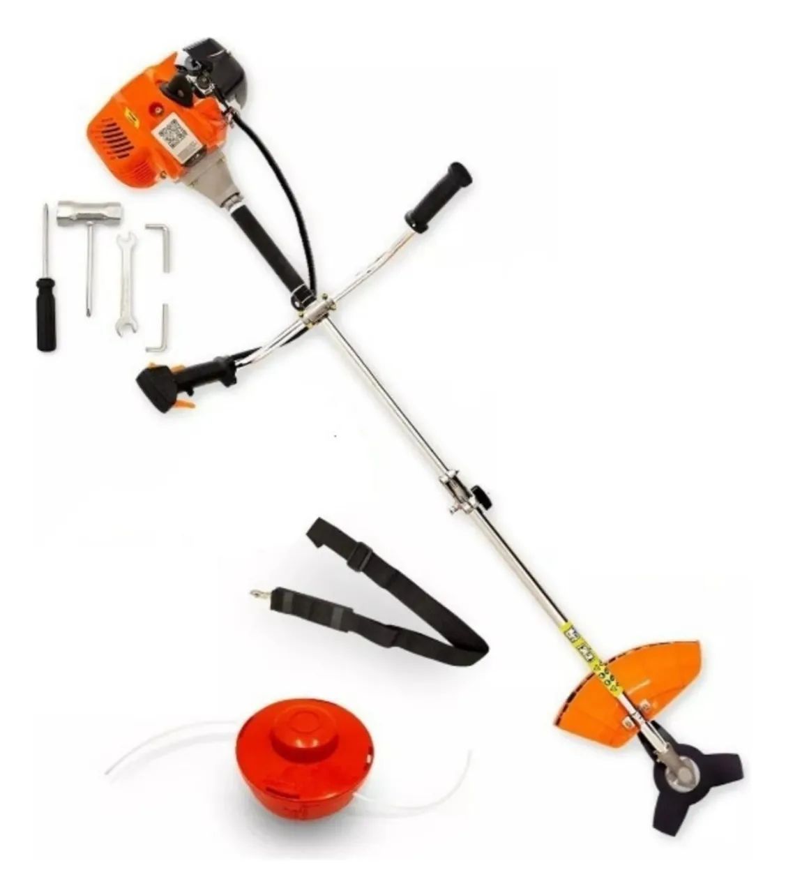 Roçadeira a Gasolina com Motor 2 Tempos 62cc64341458009090120