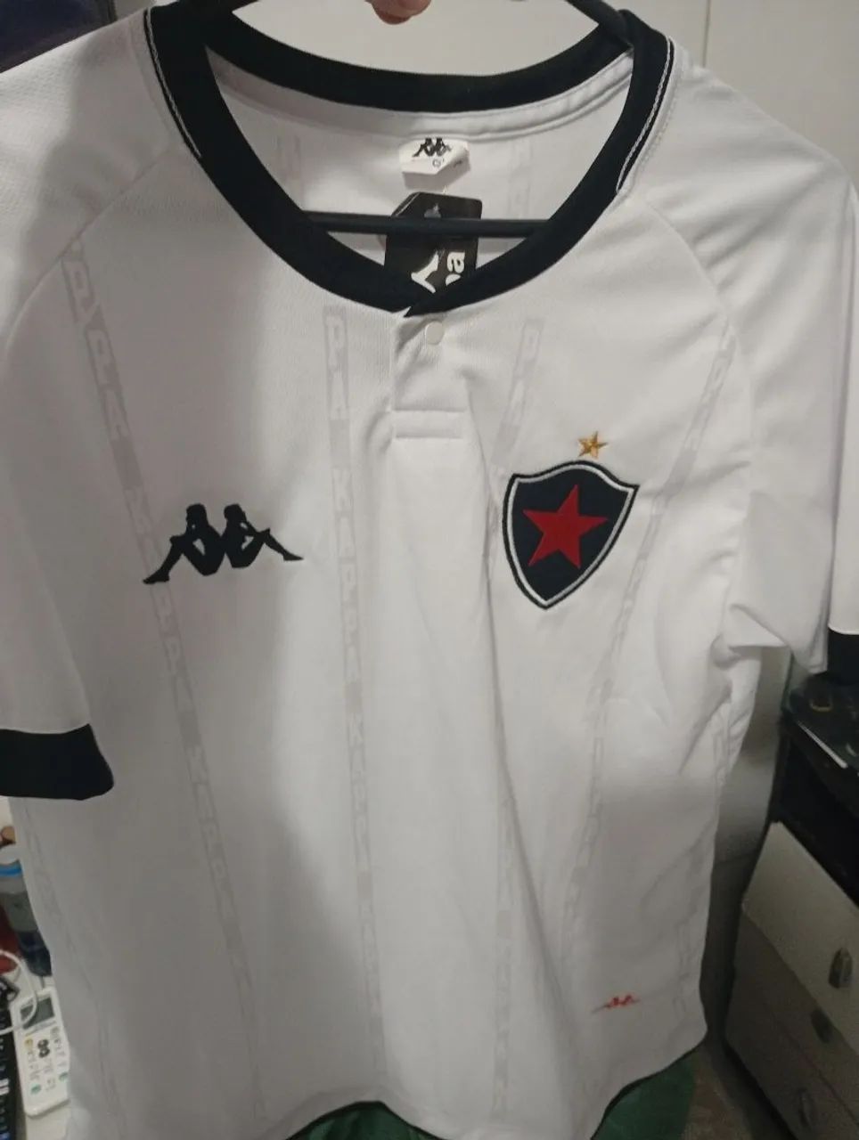 Camisa Botafogo Kappa Branca - Nova com Etiqueta