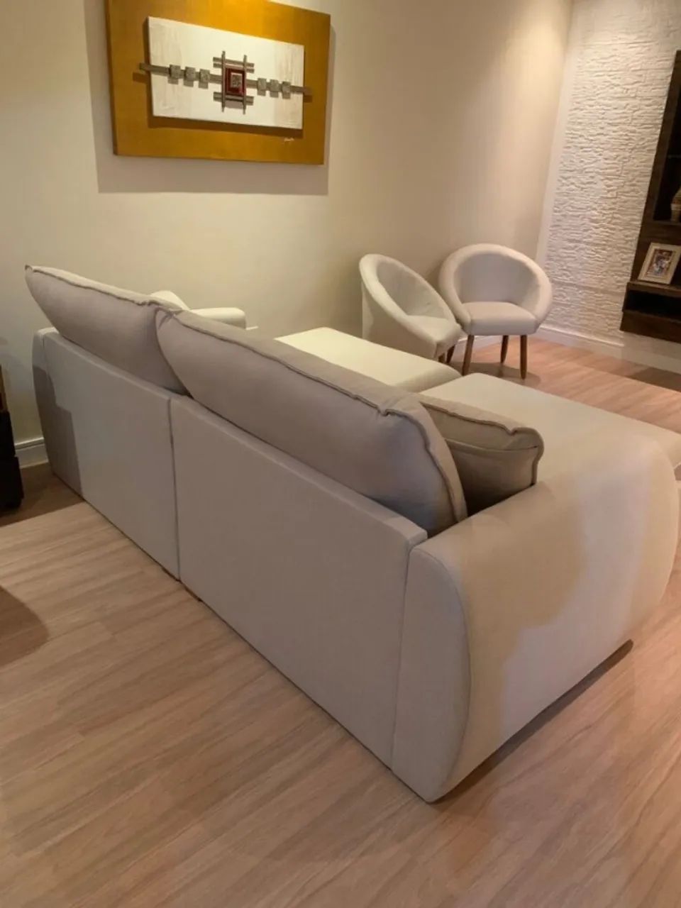 sala sofa retratil com opçao de cama - Foto 3