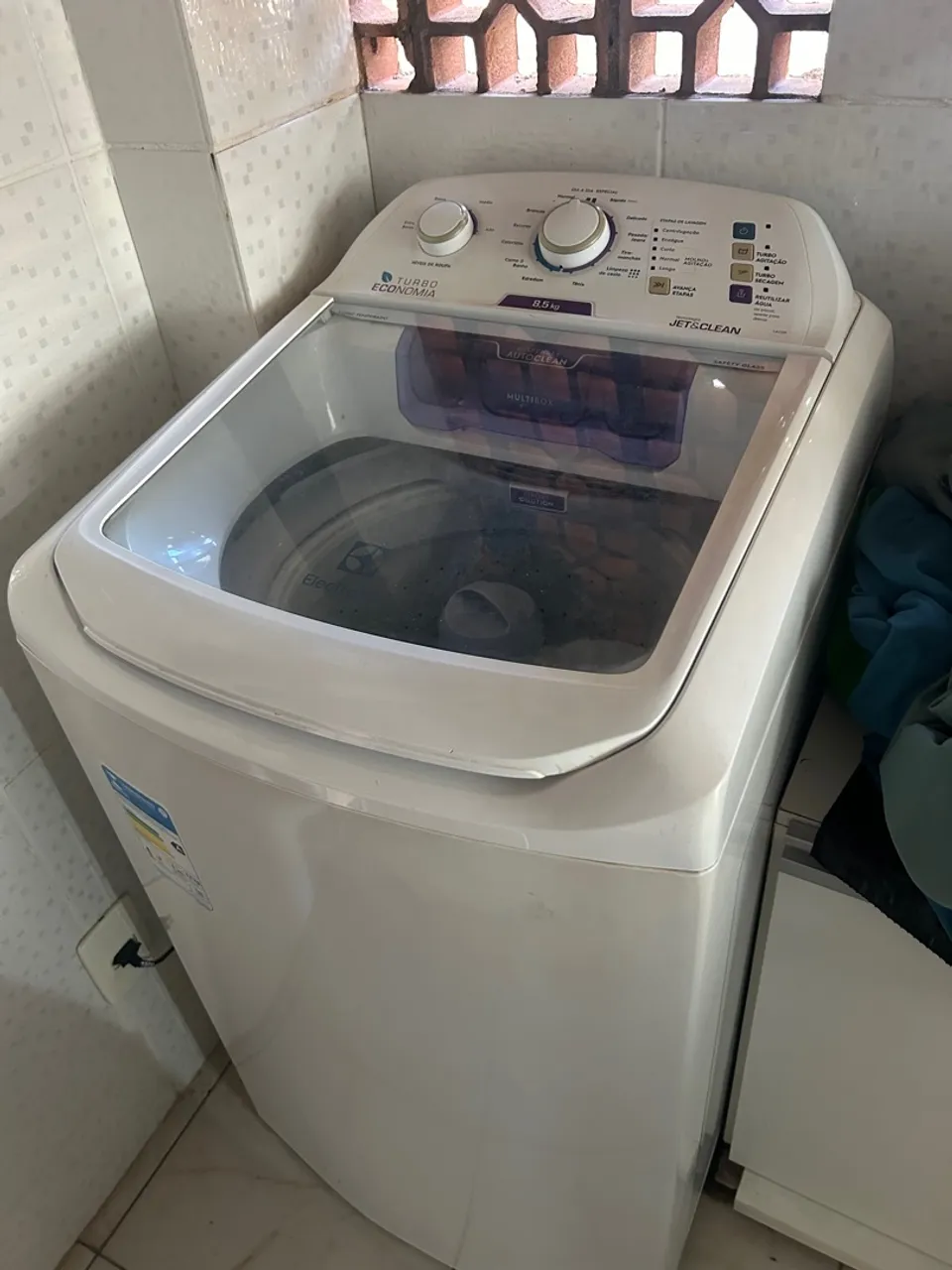 Lavadora Electrolux Jet Clean 8.5kg