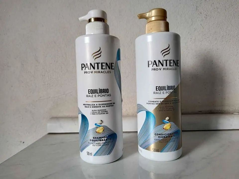 Shampoo 510Ml +Condicionador Pantene 510Ml - Pump Equilibrio - Foto 4