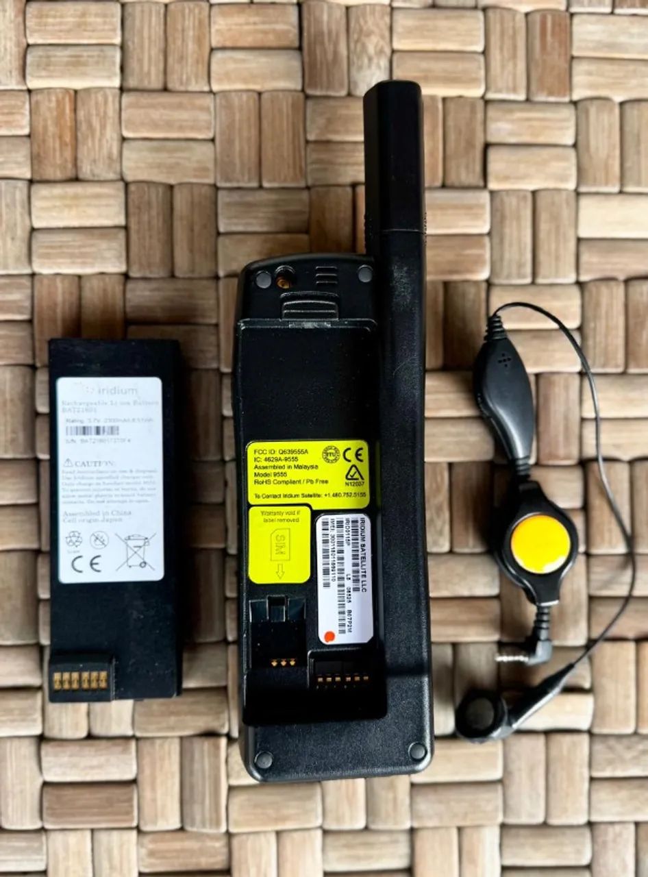 Telefone Comunicacao Via Satelite Iridium 9555 Semi-novo - Foto 6
