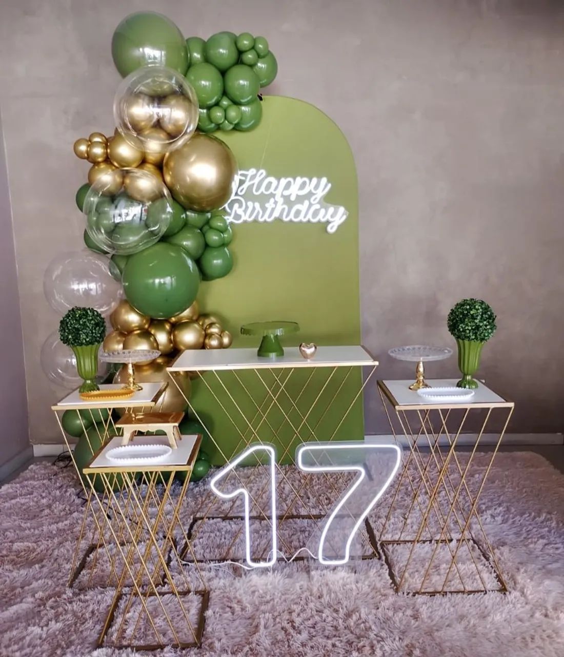 Decoração para aniversário 
