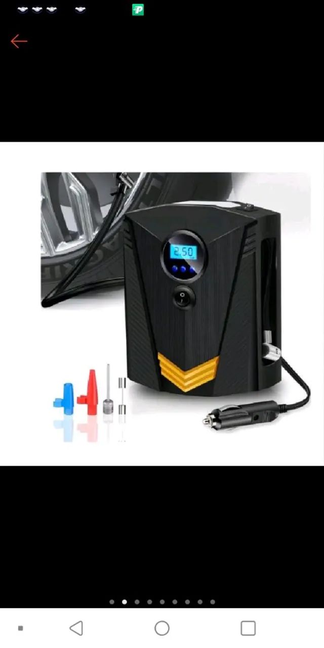 Mini Compressor de Ar Portátil para Bicicleta