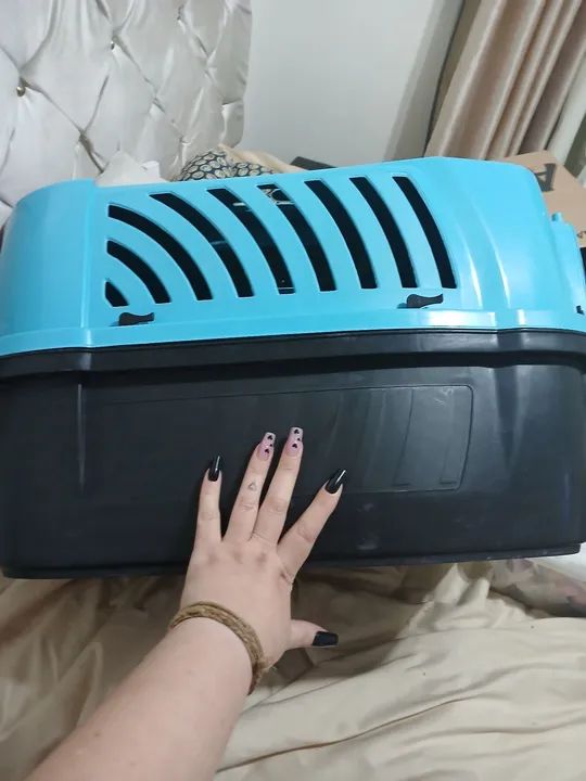 Caixa de Transporte para Cães e gatos - Foto 3