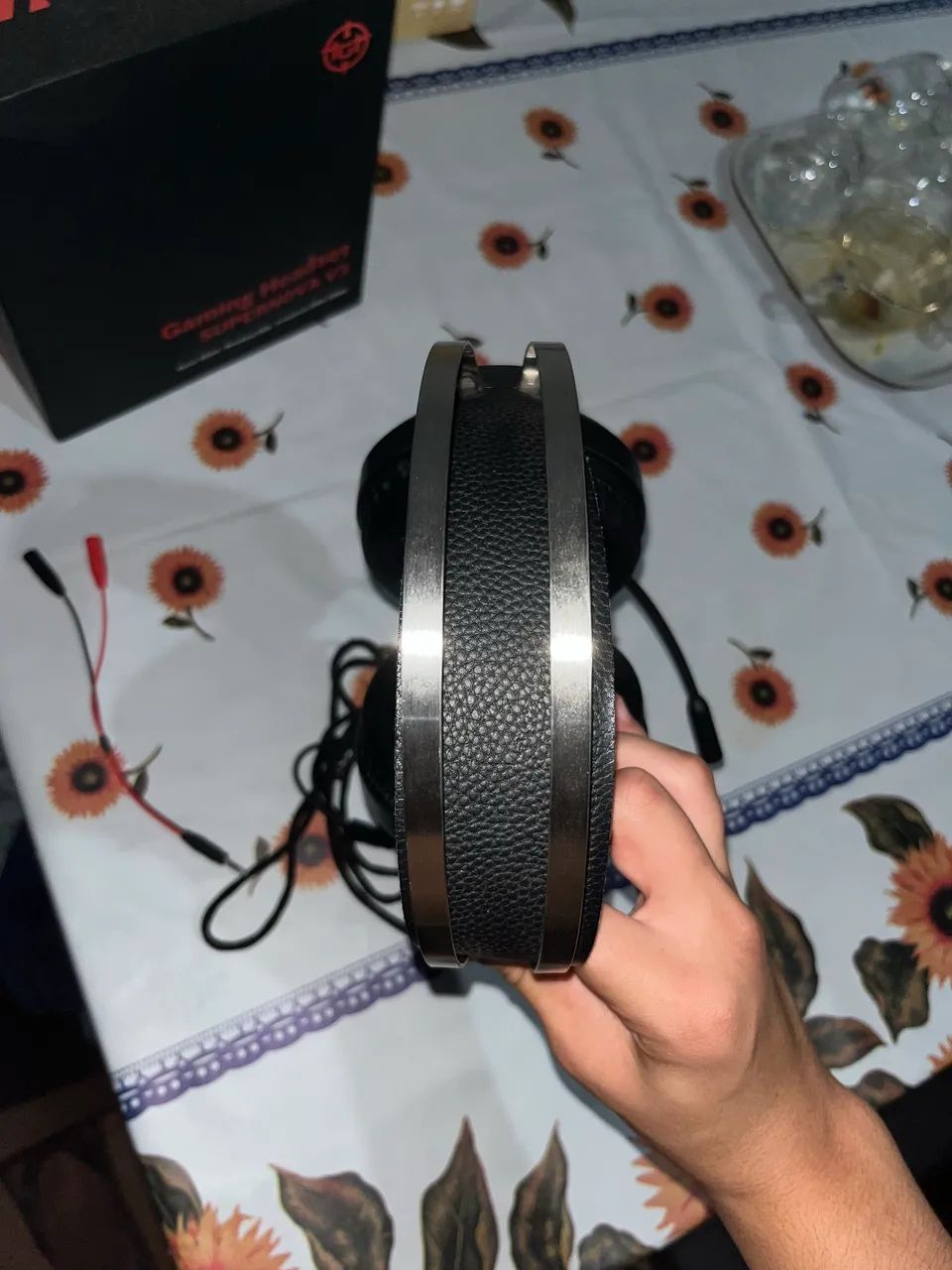 Headset Gamer SUPERNOVA V3 - Áudio Imersivo, Microfone Profissional e Conexão Total! - Foto 3