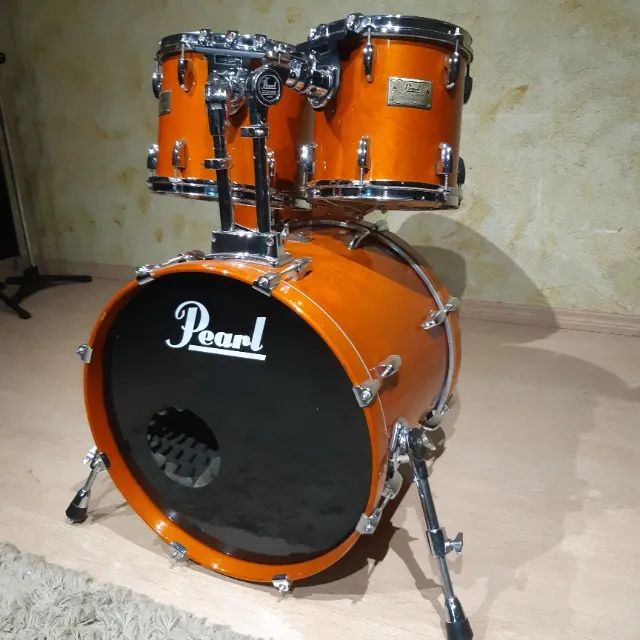 Bateria Pearl Master Custom Extra - Maple Shell- Anos 90 , Ótimo
