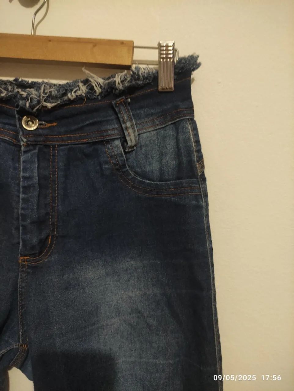 Calça jeans azul escuro - Foto 3