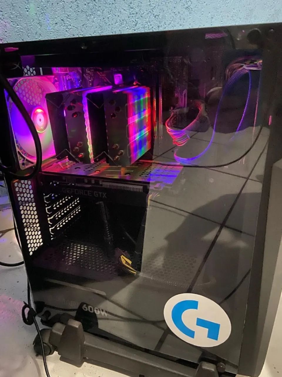 Pc gamer I5 9400f + Gtx 1660 Super + 16gb ram, Nvme 240 + SSd 480 + 1TB HD