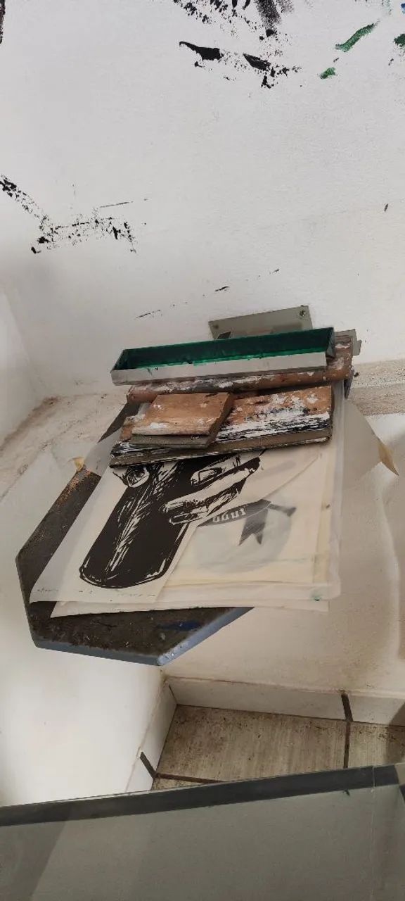 Mesa revelação Silk Screen com três berços. - Foto 4