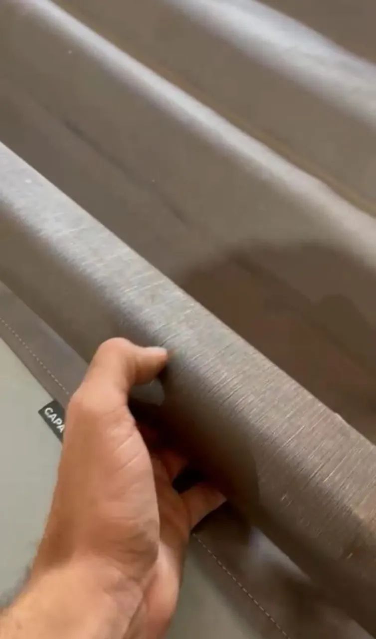 Capa de proteção enrolável para SPA/HDRO 2,20 X 2,20 cor café - OBS:Com recorte em cascata - Foto 4