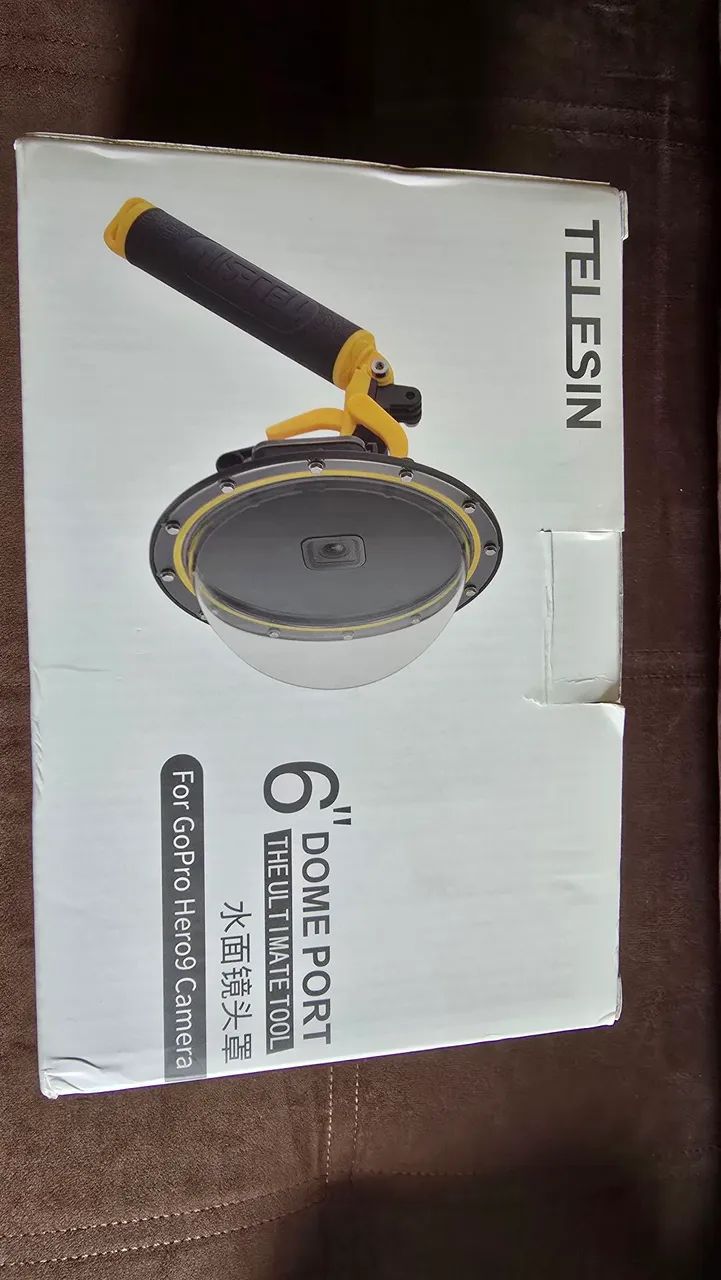 Telesin 6'' Dome Port para GoPro Hero