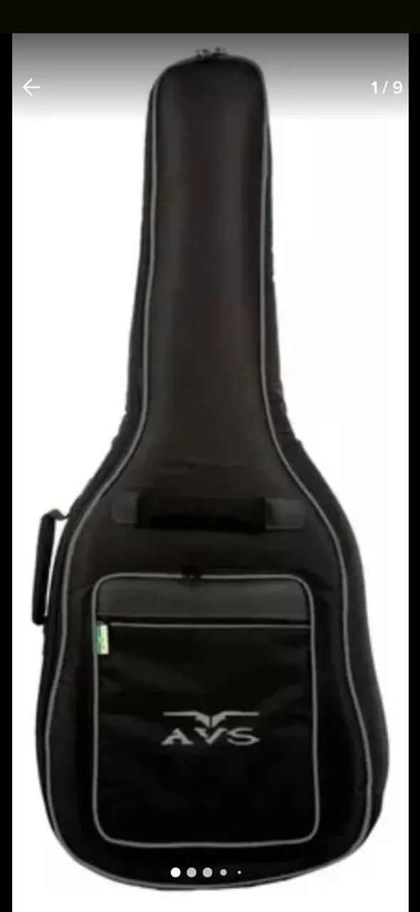 Capa para Violão AVS em ótimo estado