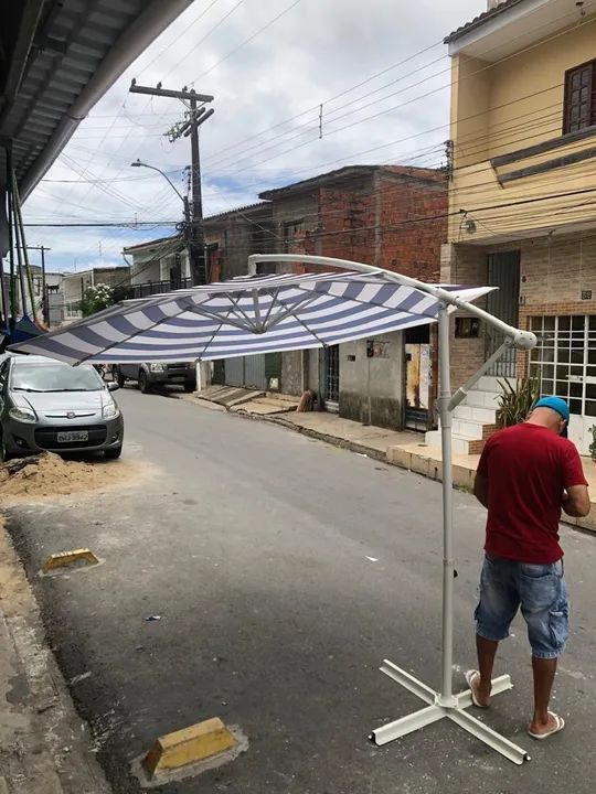 Ombrellone para área externa - Novo