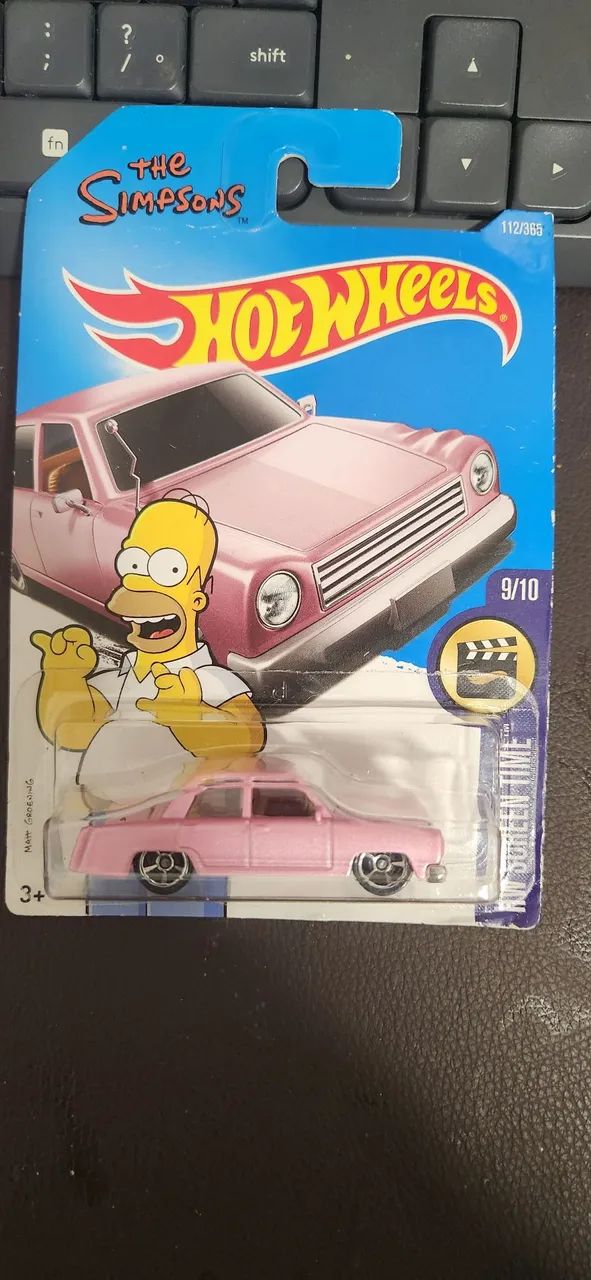 Carrinho hotwheels homer
