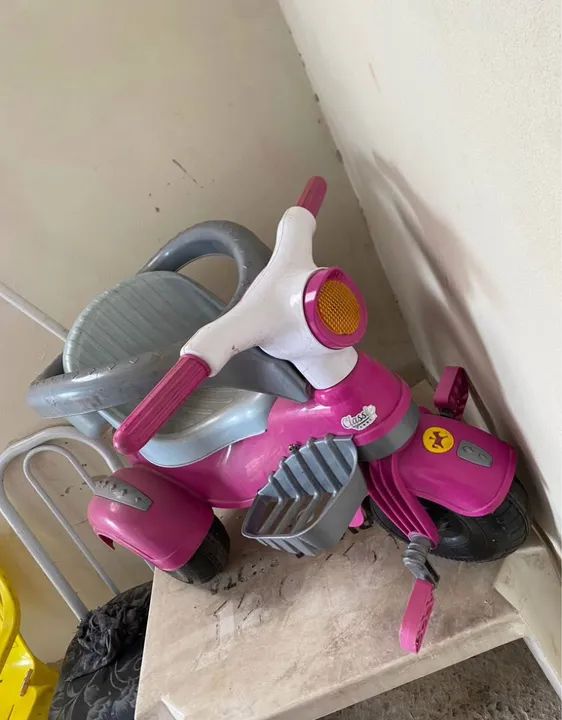 Tricilico Infantil Rosa - Diversão Garantida!