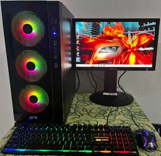 Computador Gamer Core I5(Placa de Vídeo/SSD+HD)