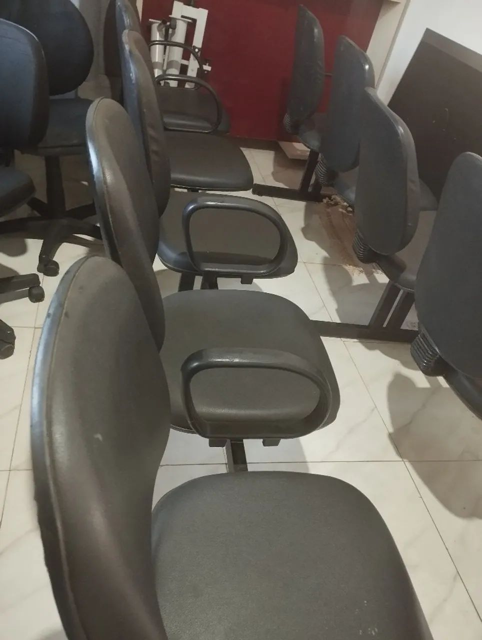 Longarina 5 lugares Couro