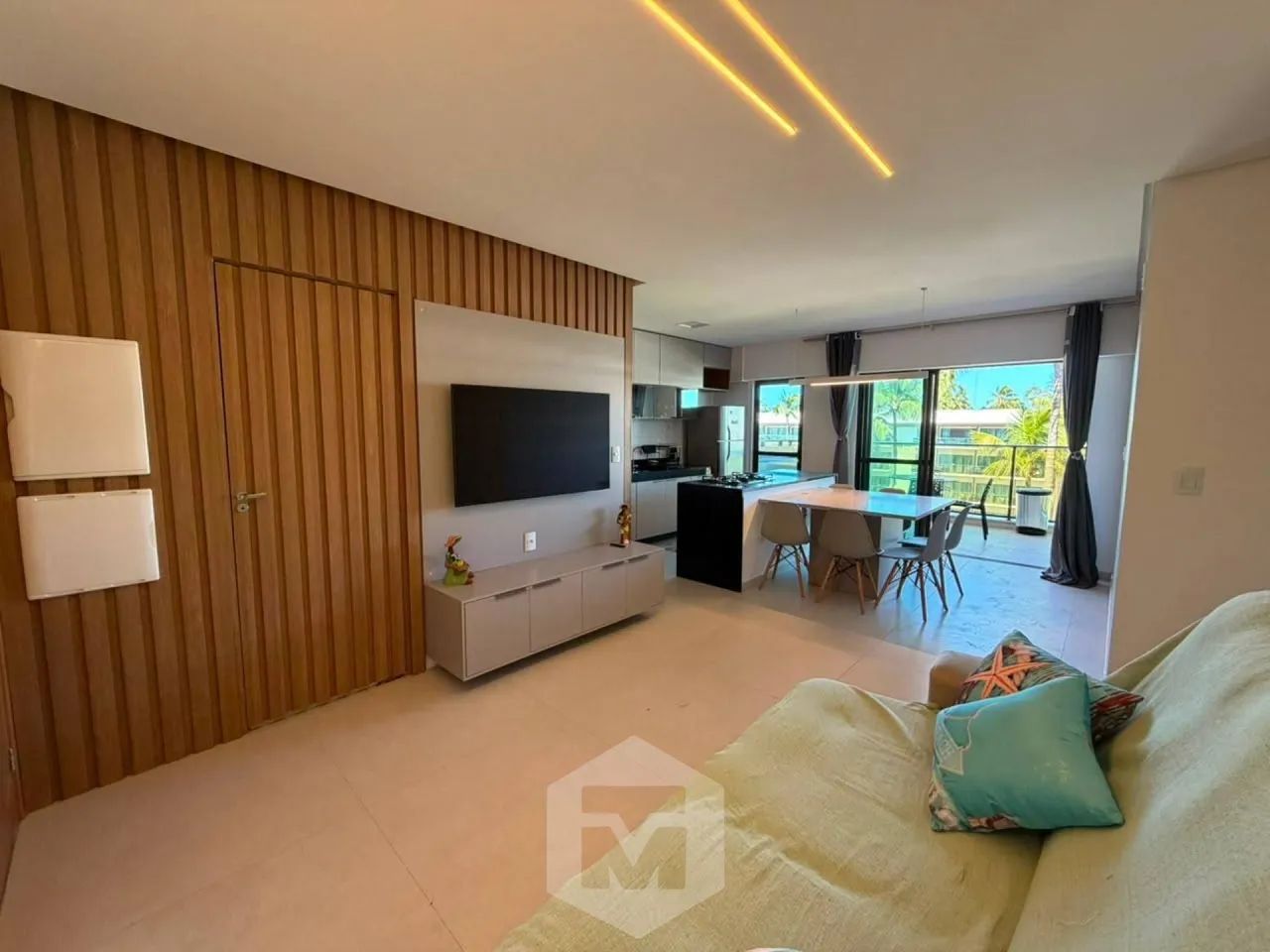Apartamento 3 quartos Mobiliado no Ipioca Beach Residence - Foto 3