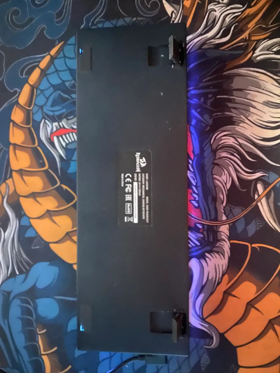 Teclado Gamer Redragon Lakshmi, Switch Brown + mouse pad e 5 switch brown  - Foto 4