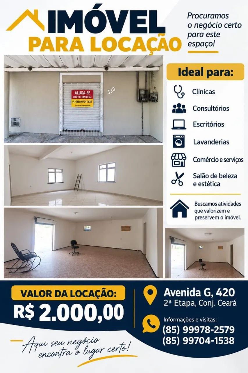 Imóvel para locação
