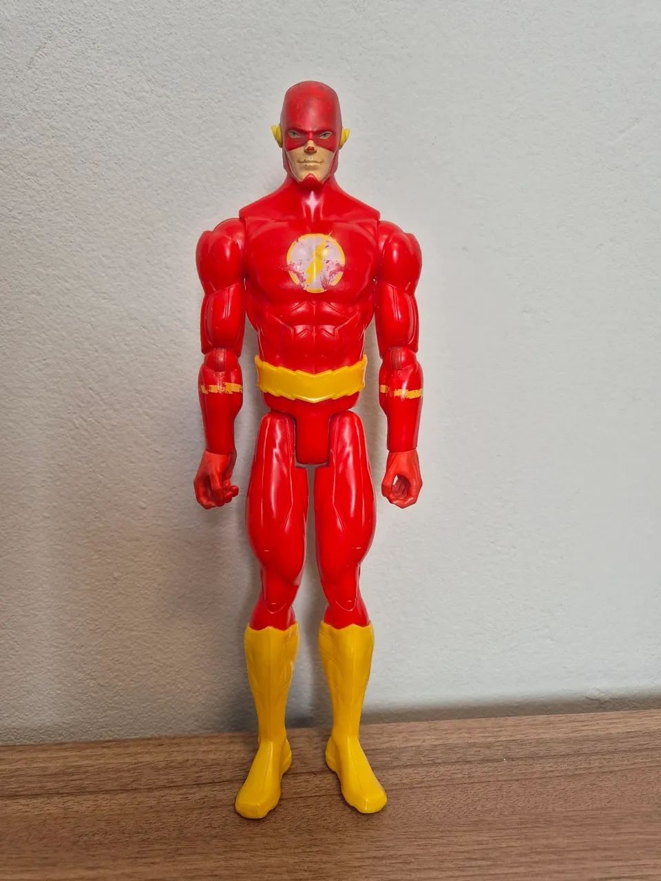 Boneco original Flash DC Comics da Mattel, 30cm, sem caixa original  (usado).