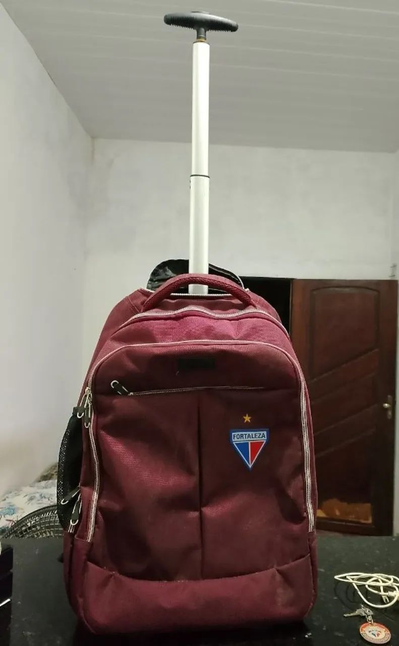 Mochila de viagem Fortaleza com rodinhas  - Foto 4