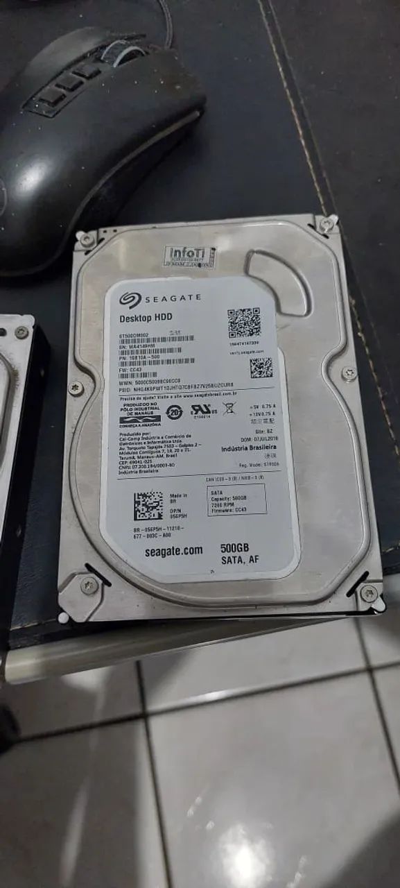 HD SEAGATE 500GB