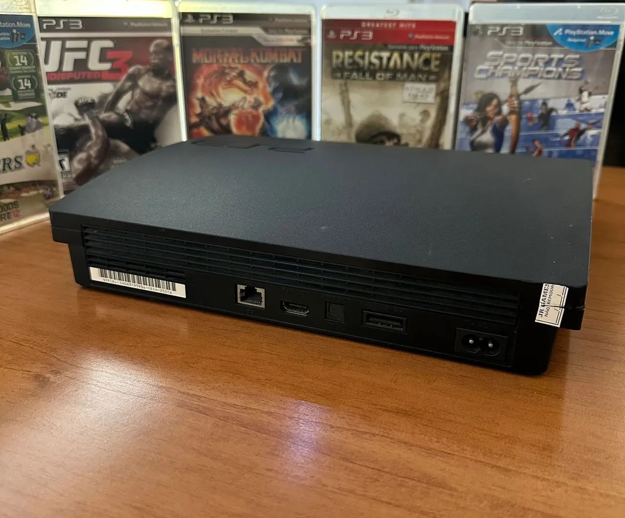 Vendo PS3 SLIM c/8 Jogos - Foto 4