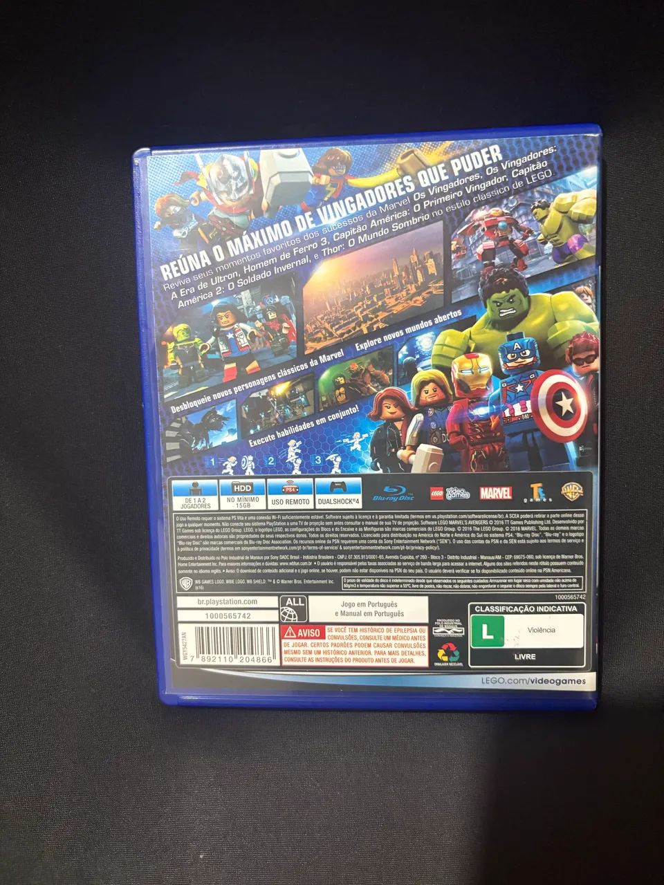 Lego Marvel Vingadores - PS4 - Foto 2