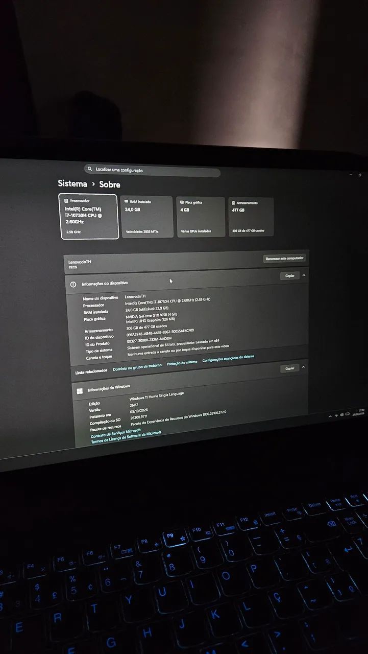 Notebook Ideapag Gaming 3i - Foto 2