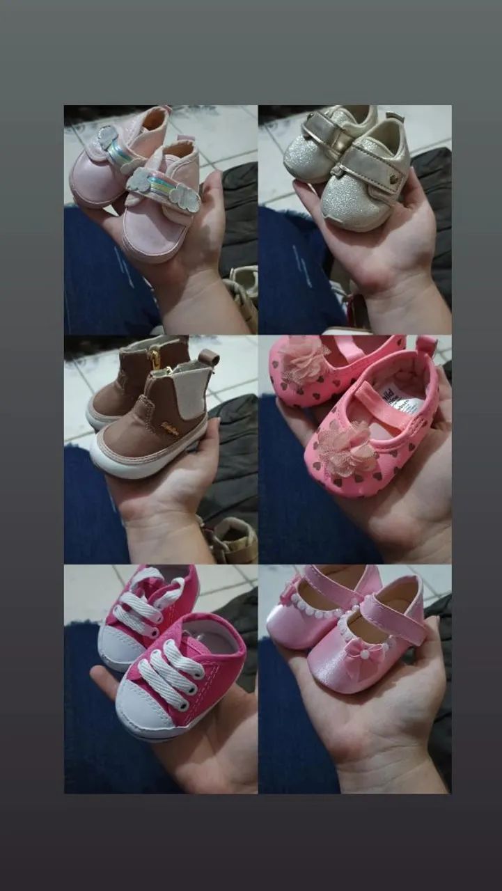 Sapatos de bebê menina - Foto 2