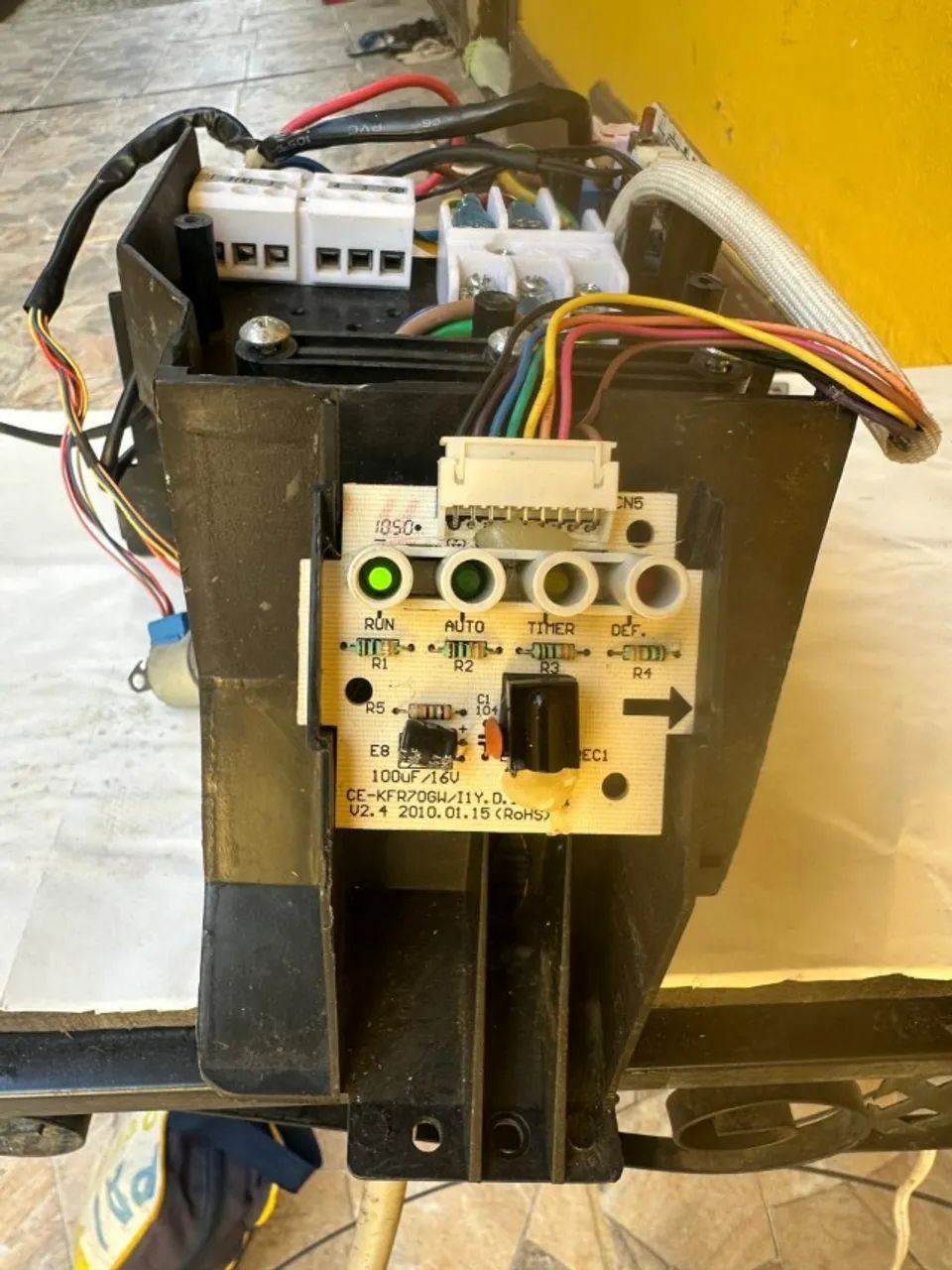 Placa eletrônica evaporadora ar condicionado Springer