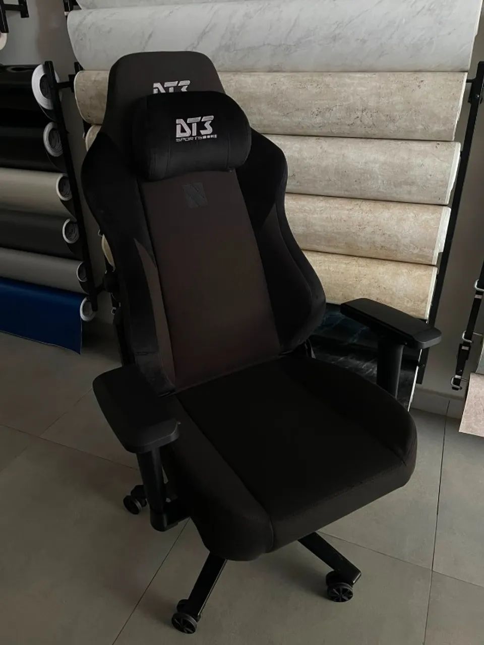 Cadeira Gamer Ergonômica DT3 Nero XL - Produto de Vitrine - Foto 6