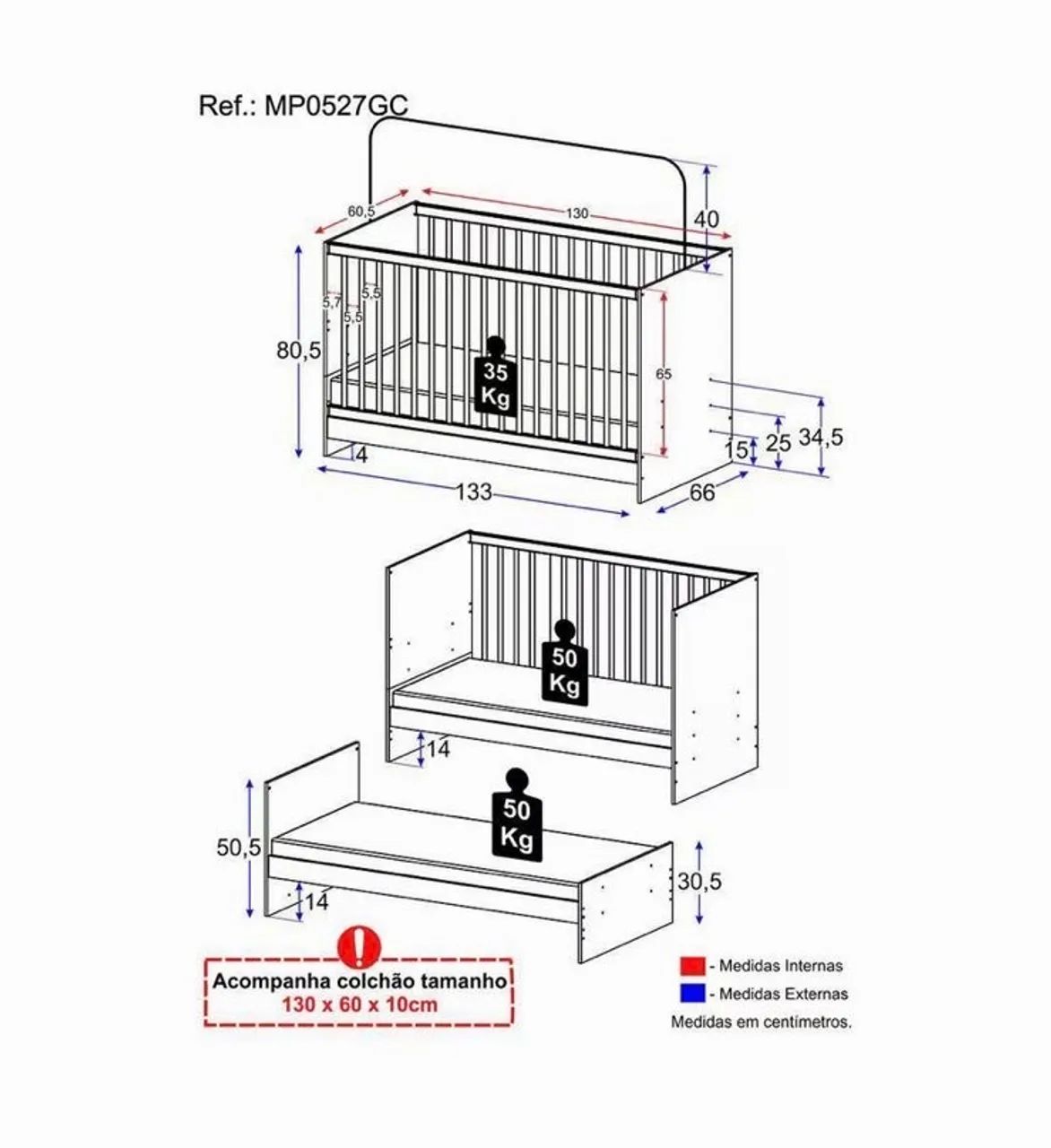Berço americano  - Foto 3