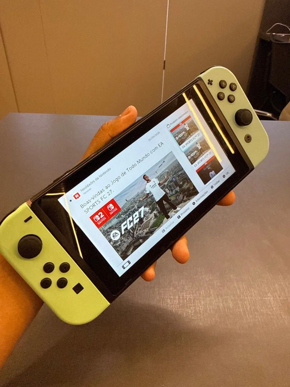 OLHA A OPORTUNIDADE ( NINTENDO SWITCH V2 VERDE )