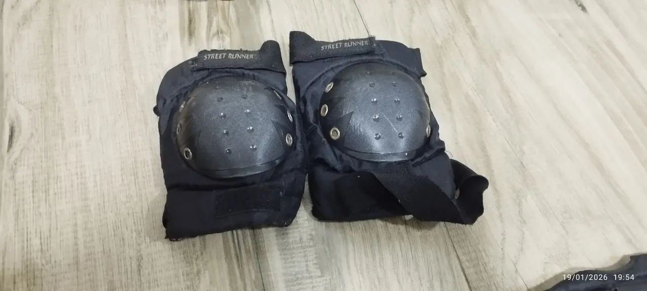 Patins n°41 + kit para proteção com 6 peças.  - Foto 6