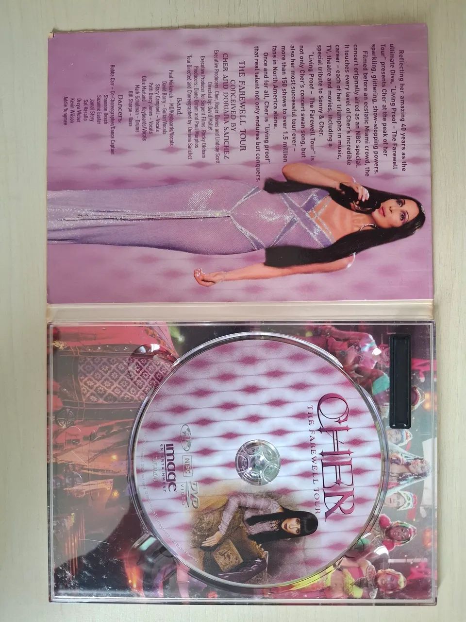 ORIGINAL DVD CHER THE FAREWELL TOUR ORIGINAL - Foto 2