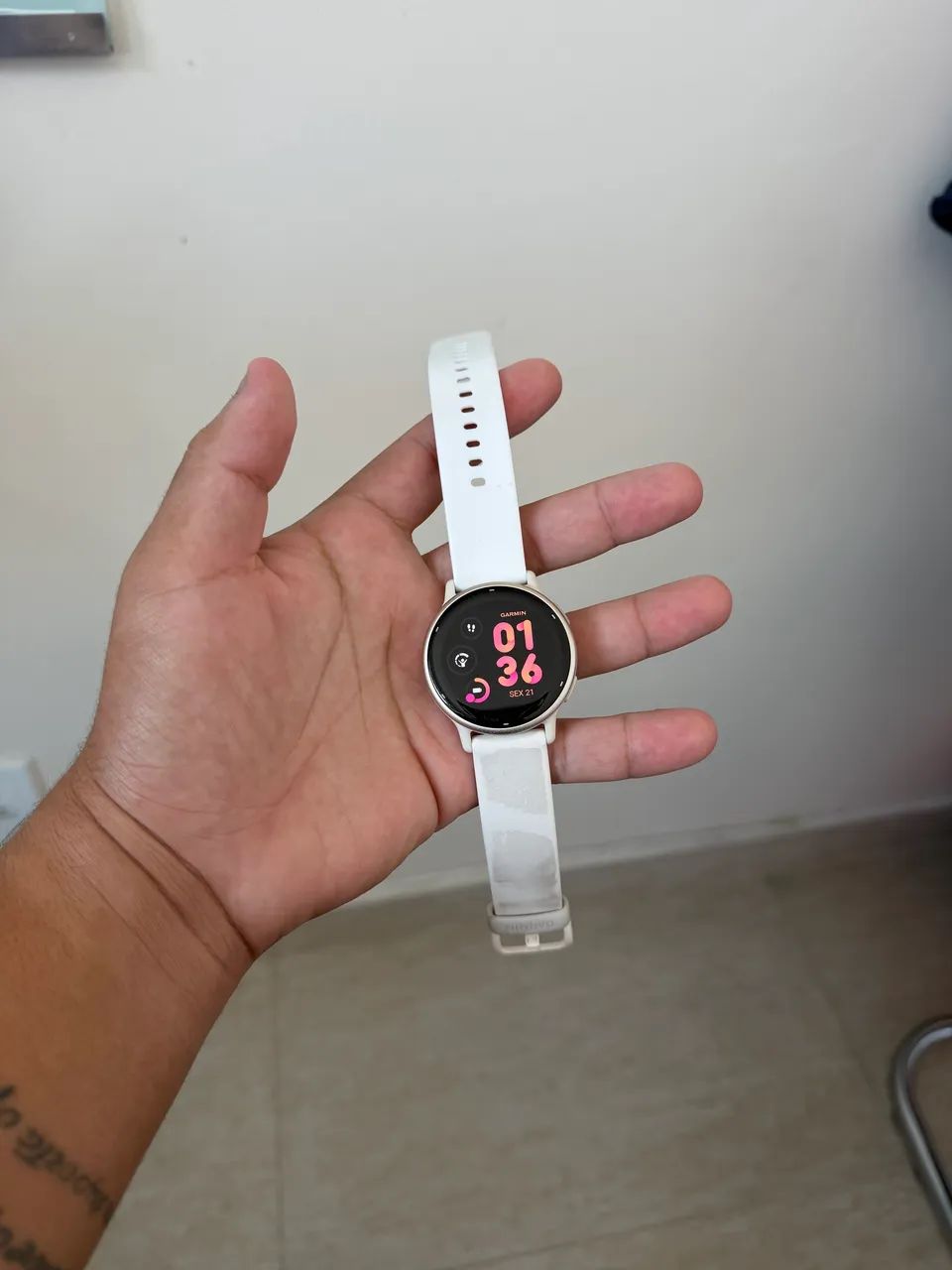 Garmin Vivoactive 5 Branco - Com Caixa