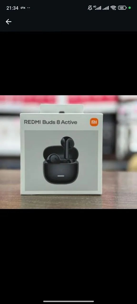 Redmi Buds 8 Active Branco/Preto/Azul - Foto 2
