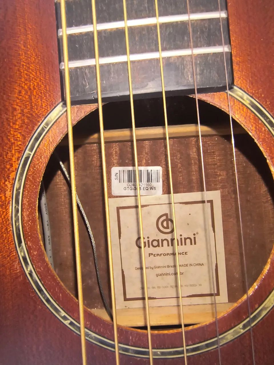 Violão Gianini Baby  - Foto 4