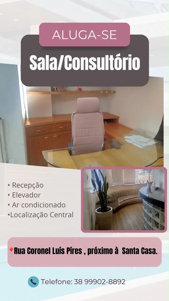 Consultório para atendimento clínico 