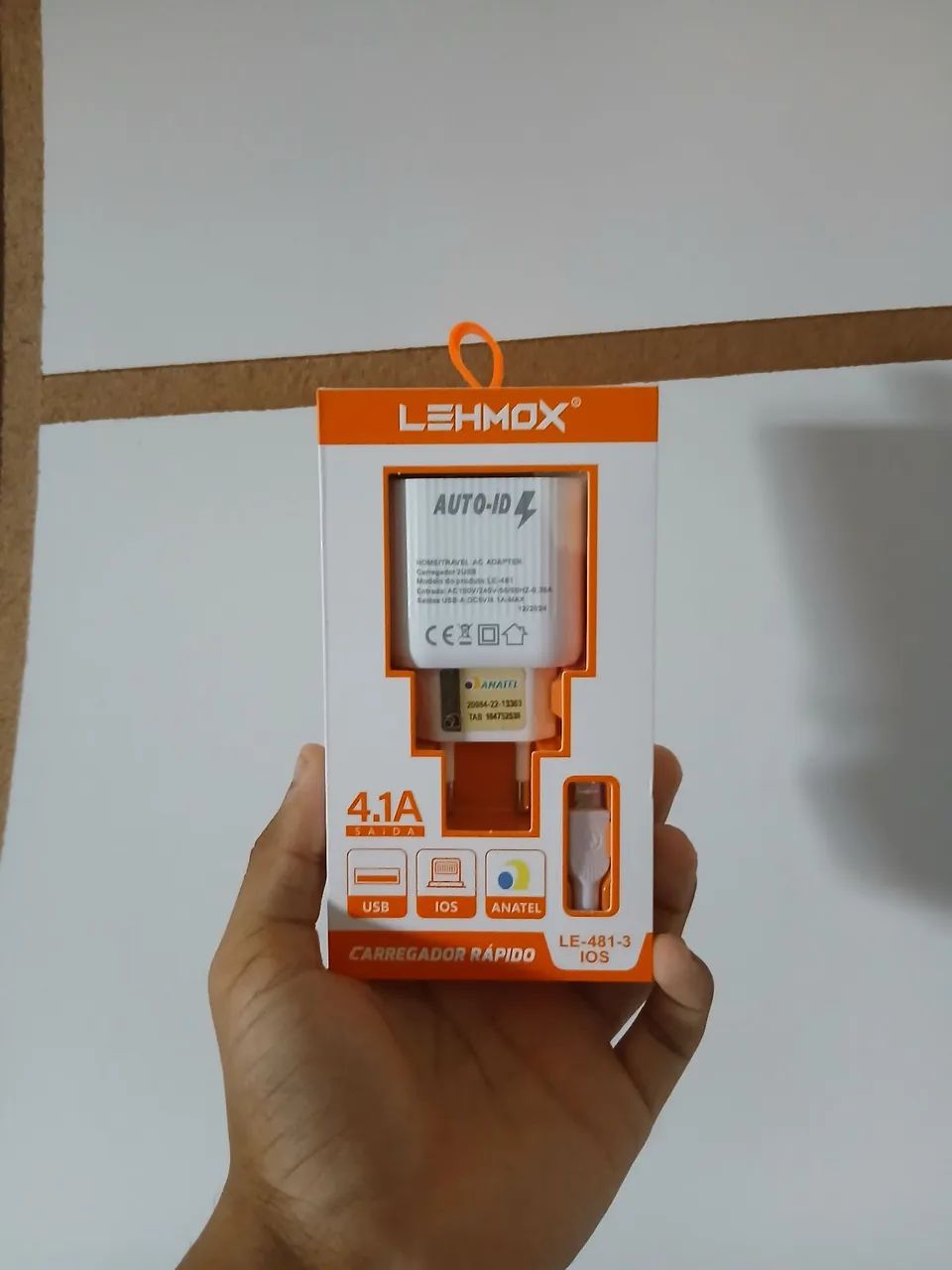 Carregador iphone lehmox